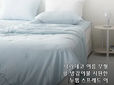 나라데코 여름 무형광 냉감이불 SS, 관련 이미지 1